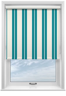 The British Stripe Co. Edward, Blackpool No.1 - Twist&Fit Roller Blind